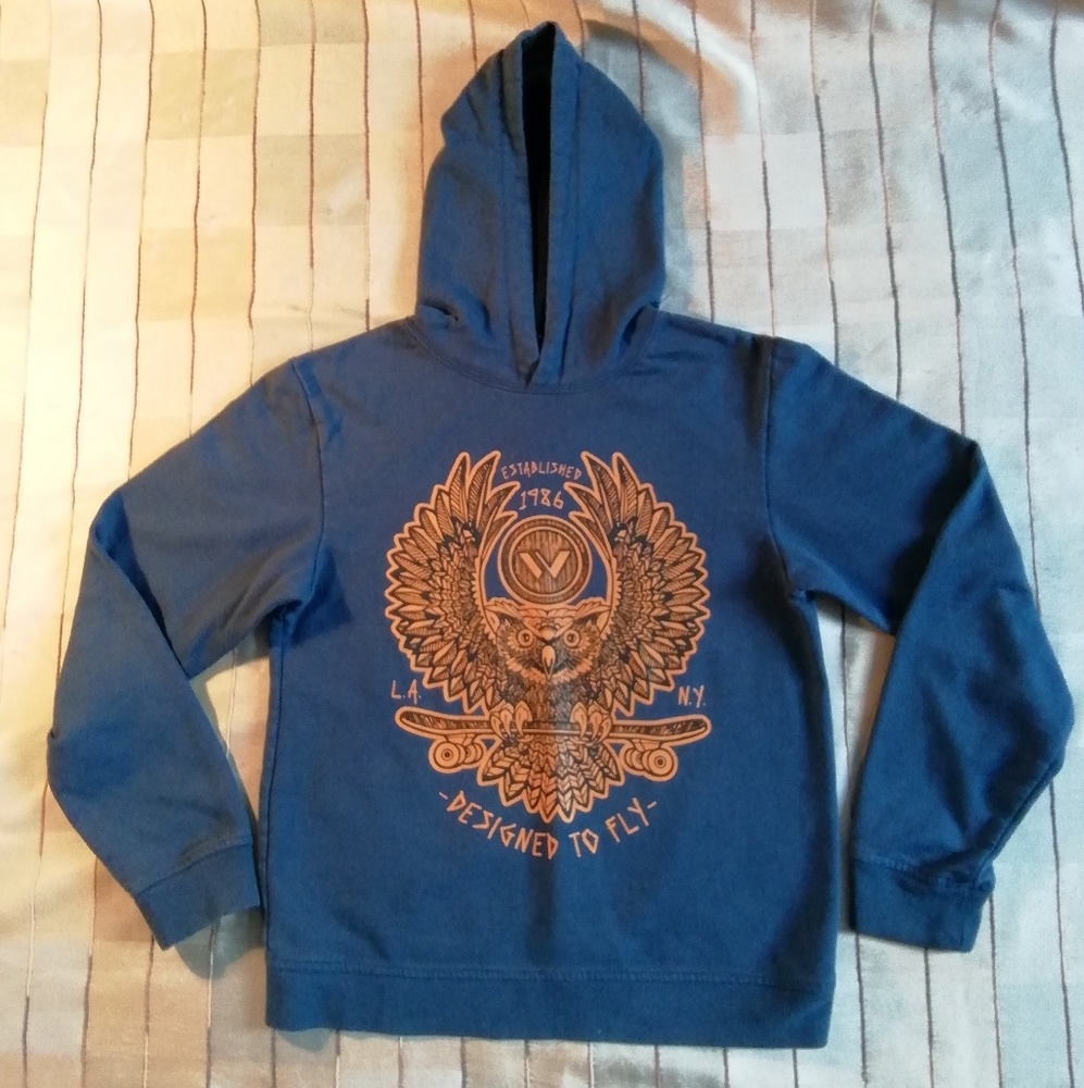 Shaun White blue hoodie size XL for children